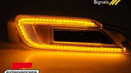 Bočni žmigavci LED SEQ (smoke) / MINI Clubman F54 (2015-2019), KBMC11