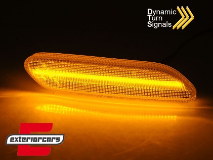 Bočni žmigavci LED SEQ (smoke) / MINI Countryman R60 R61 (2010-2016), KBMC07