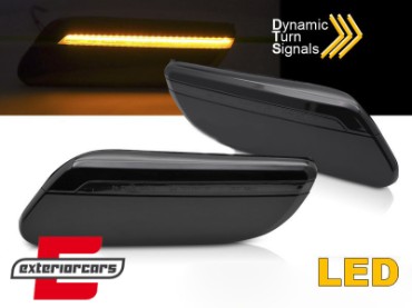 Bočni žmigavci LED SEQ (smoke) / MINI III F55 F56 Hatchback F57 Coupe (2021-2023), KBMC12
