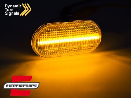 Bočni žmigavci LED SEQ (smoke) / RENAULT CLIO II / TWINGO II / SCENIC / KANGOO, KBRE16