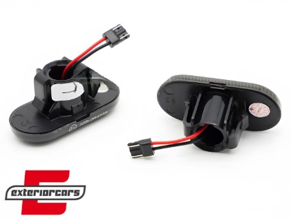 Bočni žmigavci LED SEQ (smoke) / RENAULT CLIO II / TWINGO II / SCENIC / KANGOO, KBRE16