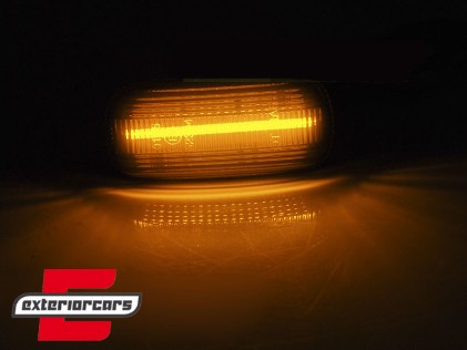 Bočni žmigavci LED (smoke) / AUDI A3 (2003-2012) A4 S4 RS4 (2001-2008) A6 (2004-2011), KBAU13