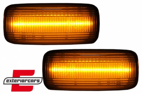 Bočni žmigavci LED (smoke) / Audi A3 8L (2000-2003) A4 B5 (1999-2001) A6 C5 (1997-2004) TT (1999-2006), KBAU11