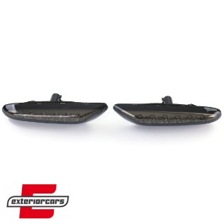 Bočni žmigavci LED (smoke) / BMW 1er E81 E82 E87 E88 (2004-2013) 3er E46 (2001-2005) E90 E91 E92 E93 (2004-2012) 5er E60 E61 (2003-2010), KBBM29