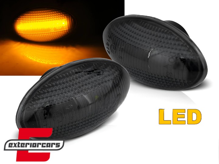 Bočni žmigavci LED (smoke) / MINI R50 R52 R53 (2001-2008), KBMC02