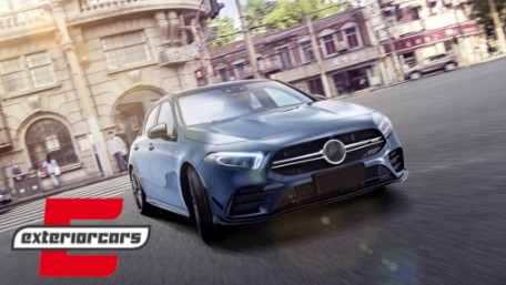 Bodykit A35 AMG dizajn / Mercedes A-klasa V177 limuzina 4 vrata (2018-), CBMBW177A354D