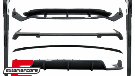 Bodykit Aero Black Knight dizajn (carbon look) / BMW X5 G05 (2018-2022), CBBMG05MPAEROCF