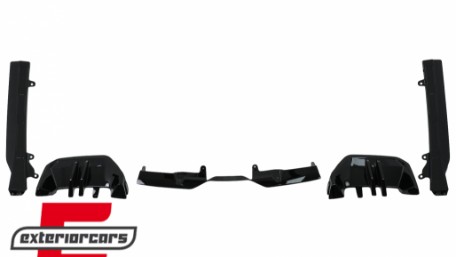 Bodykit AERO Black Knight dizajn (piano crna) / BMW serije 5 G60 M-paket (2023-), CBBMG60MPAEROB