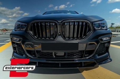 Bodykit AERO Black Knight dizajn (piano crna) / BMW X6 G06 (10.2019-03.2023), CBBMG06MPAEROB
