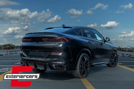 Bodykit AERO Black Knight dizajn (piano crna) / BMW X6 G06 (10.2019-03.2023), CBBMG06MPAEROB