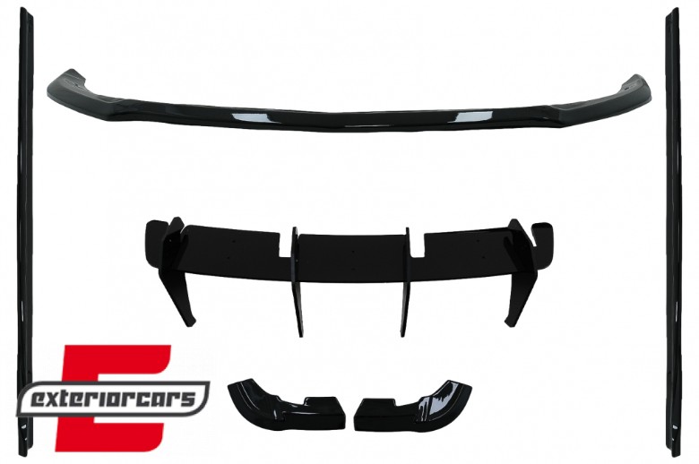 Bodykit AERO dizajn (piano crna) / Mercedes A-klasa W176 Sport Line (2015-2018), CBMBW176EX