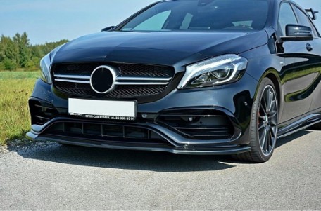 Bodykit AERO dizajn (piano crna) / Mercedes A-klasa W176 Sport Line (2015-2018), CBMBW176EX