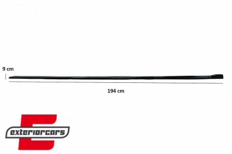 Bodykit AERO dizajn (piano crna) / Mercedes A-klasa W176 Sport Line (2015-2018), CBMBW176EX