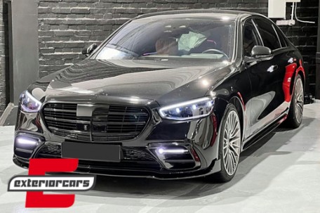 Bodykit AERO dizajn (piano crna) / Mercedes S-klasa W223 limuzina Sport Line (2020-2025), CBMBW223BAERO