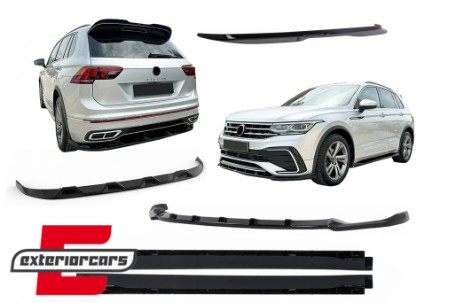 Bodykit Aero dizajn (piano crna) / VW Tiguan II Mk2 R / R Line Facelift (2020-2023), COCBVWTIRLAERO
