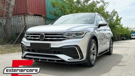 Bodykit Aero dizajn (piano crna) / VW Tiguan II Mk2 R / R Line Facelift (2020-2023), COCBVWTIRLAERO