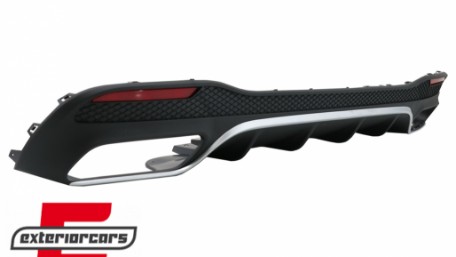 Bodykit AMG dizajn (crna/chrome) / Mercedes GLE W166 SUV (2015-2018), CBMBGLEW166BCC