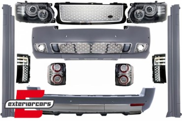 Bodykit Autobiography dizajn (crna/srebrna) / Land Range Rover Vogue L322 (2002-2009), COCBRRVL322BS