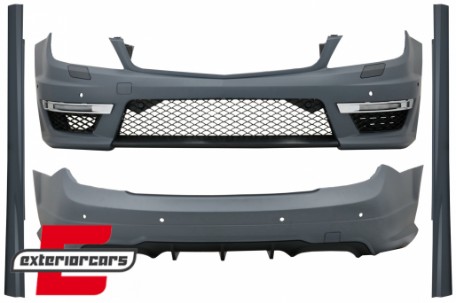 Bodykit C63 AMG dizajn / Mercedes C-klasa C204 Coupe (2011-2015), CBMBWC204C63
