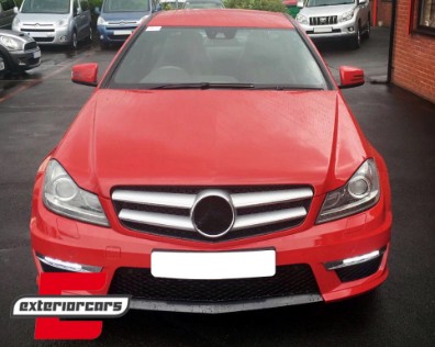 Bodykit C63 AMG dizajn / Mercedes C-klasa C204 Coupe (2011-2015), CBMBWC204C63
