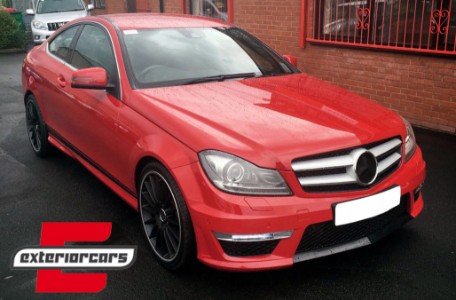 Bodykit C63 AMG dizajn / Mercedes C-klasa C204 Coupe (2011-2015), CBMBWC204C63
