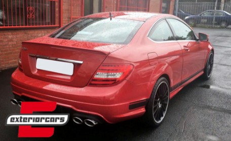 Bodykit C63 AMG dizajn / Mercedes C-klasa C204 Coupe (2011-2015), CBMBWC204C63