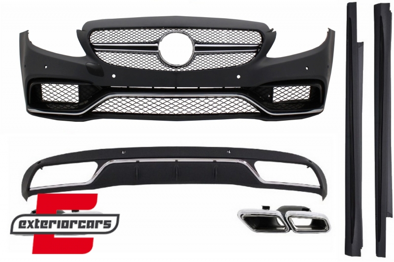 Bodykit C63 AMG dizajn / MERCEDES C-klasa W205 S205 (2014-2018), COCBMBW205AMGD