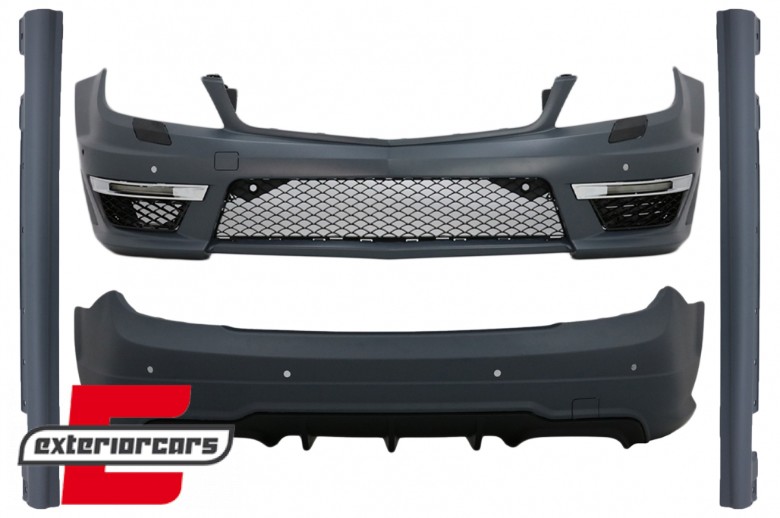 Bodykit C63 AMG Facelift dizajn / Mercedes C-klasa W204 (2007-2015), CBMBW204C63DDS