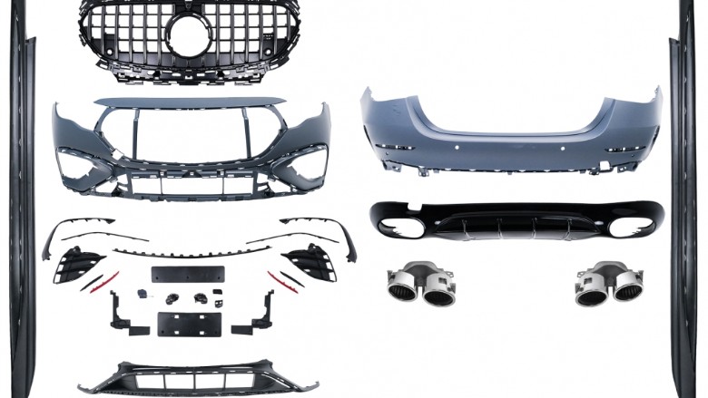 Bodykit E53 AMG dizajn / Mercedes E-klasa W214 limuzina (2023-), CBMBW214E53