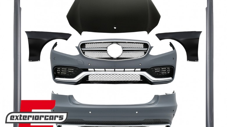 Bodykit E63 AMG dizajn / Mercedes E-klasa W212 Facelift (2013-2016), CBMBW212FAMGC