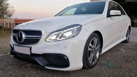 Bodykit E63 AMG dizajn (piano crna) / Mercedes E-klasa W212 Facelift (2013-2016), CBMBW212FAMGB
