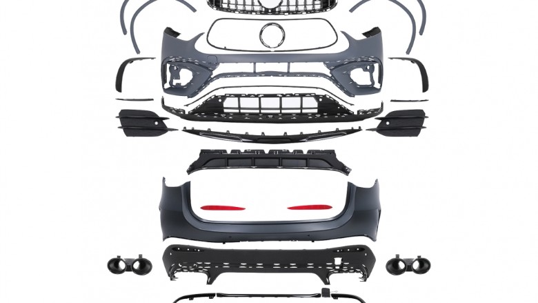 Bodykit GLC43 AMG dizajn / Mercedes GLC-klasa X254 SUV (2022-), CBMBGLCX254A43