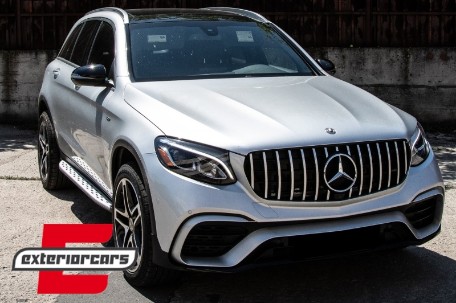 Bodykit GLC63 AMG dizajn & bočne stepenice / Mercedes GLC SUV X253 (2015-07.2019), COCBMBGLCX253AMGRR