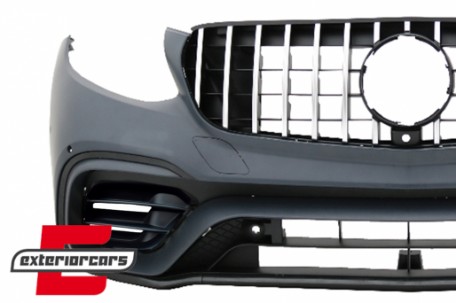 Bodykit GLC63 AMG dizajn & bočne stepenice / Mercedes GLC SUV X253 (2015-07.2019), COCBMBGLCX253AMGRR