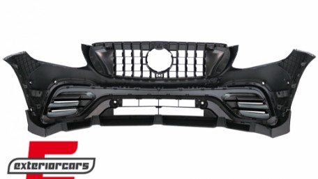 Bodykit GLC63 AMG dizajn & bočne stepenice / Mercedes GLC SUV X253 (2015-07.2019), COCBMBGLCX253AMGRR