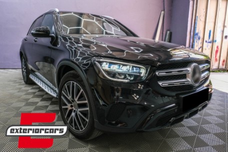 Bodykit GLC63 AMG dizajn & bočne stepenice / Mercedes GLC SUV X253 (2015-07.2019), COCBMBGLCX253RR