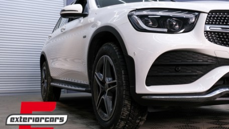 Bodykit GLC63 AMG dizajn & bočne stepenice / Mercedes GLC SUV X253 (2015-07.2019), COCBMBGLCX253RR