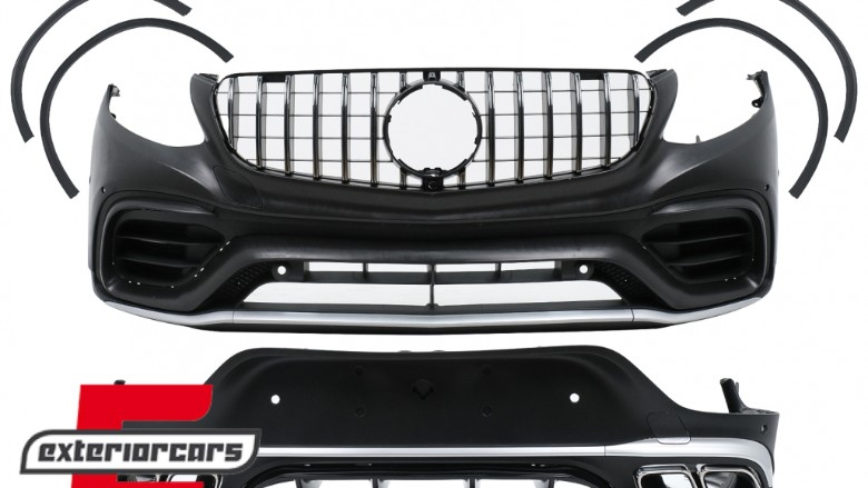 Bodykit GLC63 AMG dizajn / Mercedes GLC Coupe C253 (2015-07.2019), CBMBGLCX253A63