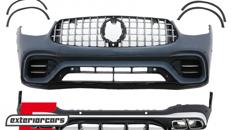 Bodykit GLC63 AMG dizajn / Mercedes GLC SUV Facelift X253 (2020-2022), CBMBGLCX253FAMG