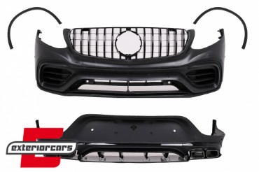 Bodykit GLC63 AMG dizajn Night paket / Mercedes GLC Coupe C253 (2015-07.2019), CBMBGLCC253AMGB