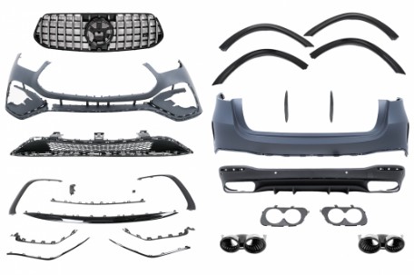 Bodykit GLE53 AMG dizajn / Mercedes GLE W167 SUV (2023-), CBMBGLEW167F53