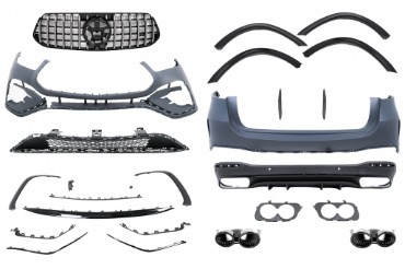 Bodykit GLE53 AMG dizajn / Mercedes GLE W167 SUV (2023-), CBMBGLEW167F53