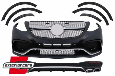Bodykit GLE63 AMG dizajn / Mercedes GLE W166 SUV (2015-2018), CBMBGLEW166