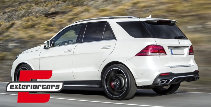 Bodykit GLE63 AMG dizajn / Mercedes GLE W166 SUV (2015-2018), CBMBGLEW166