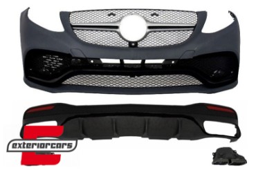 Bodykit GLE63 AMG dizajn / Mercedes GLE W166 SUV (2015-2018), CBMBGLEW166B