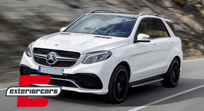 Bodykit GLE63 AMG dizajn / Mercedes GLE W166 SUV (2015-2018), CBMBGLEW166B