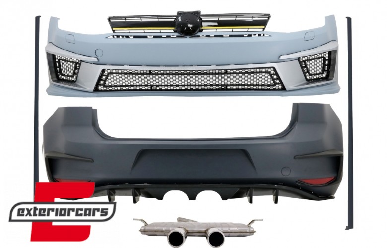 Bodykit & ispušni sustav R400 dizajn / VW Golf 7 VII 5G1 (2012-2017), COCBVWG7R400ES