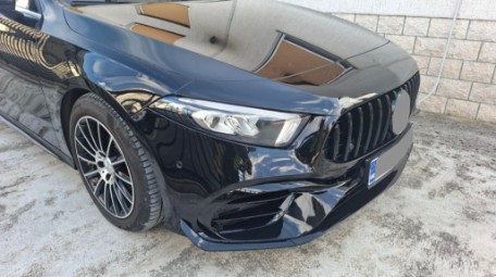 Bodykit & krovni spojler A45 AMG dizajn / Mercedes A-klasa W177 Hatchback (2018-12.2022), CBMBW177AMGH