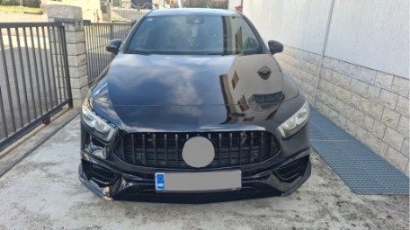 Bodykit & krovni spojler A45 AMG dizajn / Mercedes A-klasa W177 Hatchback (2018-12.2022), CBMBW177AMGH