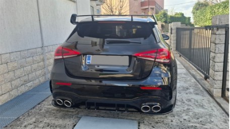 Bodykit & krovni spojler A45 AMG dizajn / Mercedes A-klasa W177 Hatchback (2018-12.2022), CBMBW177AMGH